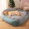 Dog Kennel Large Dogs Winter Warm Pet Mat Golden Retriever Pet Winter Sofa Dog Mat Four Seasons Universal Dog Cats Bed Pet Items