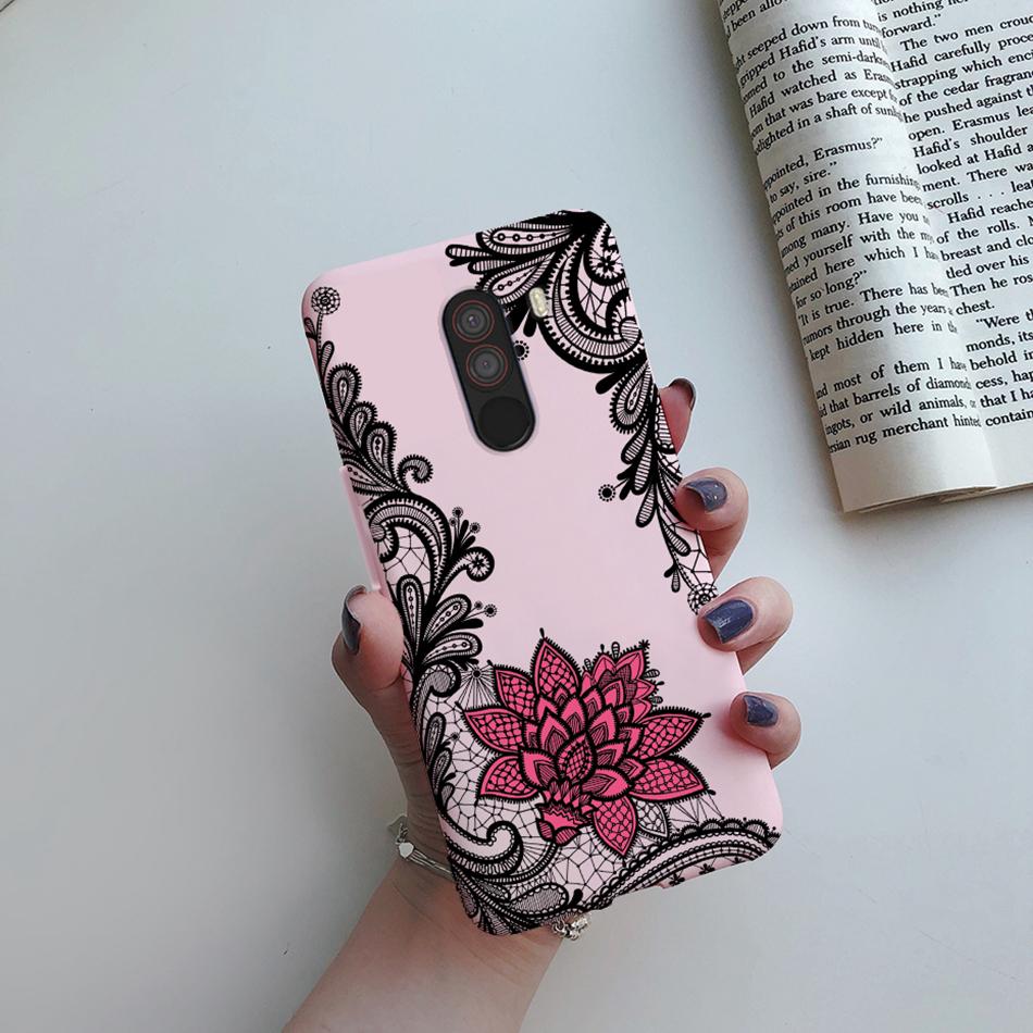 For Xiaomi Pocophone F1 Case Cute Cactus Soft TPU Silicone Back Cover For Pocophone F1 F 1 Poco F1 Phone Case Fundas Coque Shell