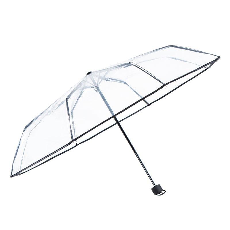 Automatic Umbrella Transparent Manual Umbrella Women's Folding Umbrellas Parasol For Rain And Sun Windproof Business