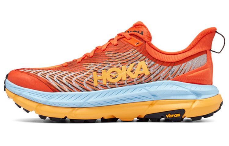 HOKA ONE ONE Mafate Speed 4 Puffin s Bill Orange 1129930-PBSSN 40.5