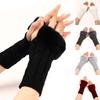 Faux Rabbit Hair Wrist Gloves Warm Plush Gloves Fashion Winter Mittens  Women Girls