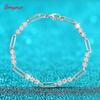 Smyoue 18K Plated 3mm 100% Real All Moissanite Bracelets for Women Men Classic Lab Diamond Chain  Silver 925 Wholesale