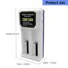 Double Slot USB C Battery Charging Universal For 2A 3A 14500 18650 21700 26650 Batteries With Intelligent Recognition