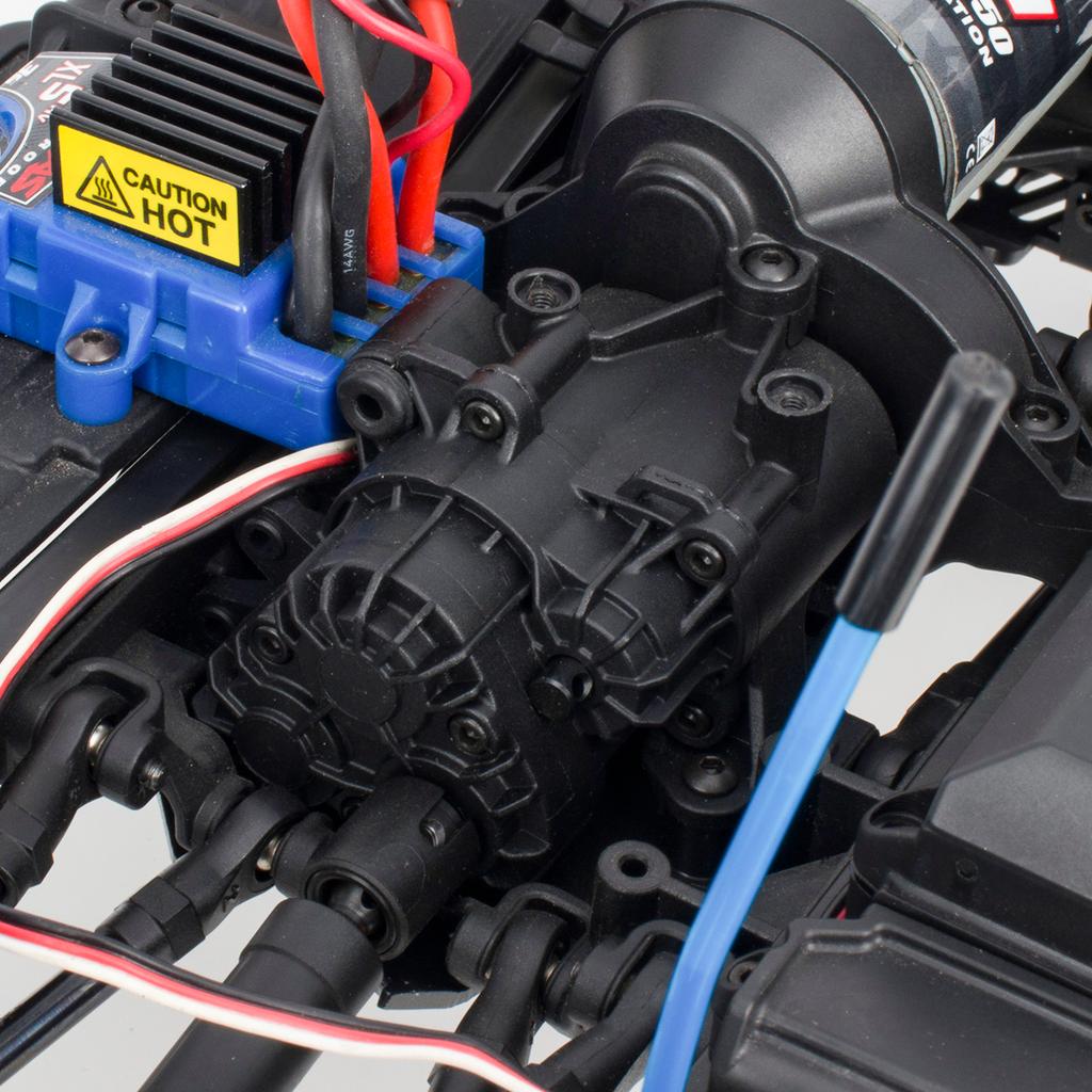Dual Speed Transmission Gearbox with Servo & Internal Gears for 1/10 TRX4 TRX6 RC Crawler Car Upgrade Parts