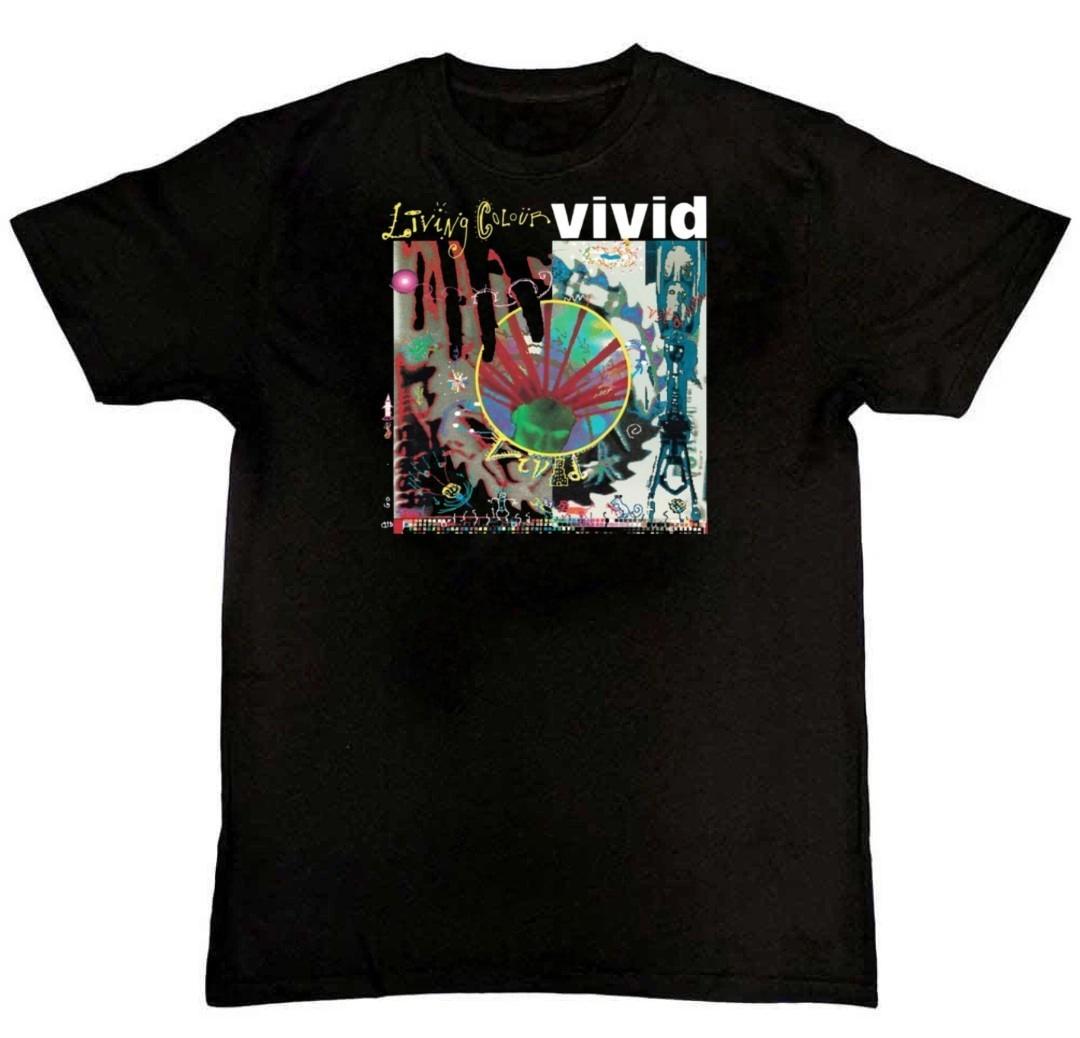 Living Colour Rock Band Legend Vivid Album Unisex Mens T-Shirt S M L XL 2 3 4 XL XL