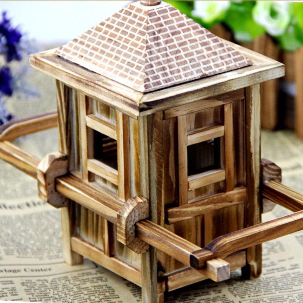 Hand-carried Durable Wooden Crafts Sedan Chair Model Simulation Model Ancient Ornaments