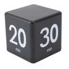 Flip Timer 15 20 30 60 Minutes Gravity Sensing Mini Countdown Timer for Cooking Study Workout Black