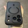 Luxury Shockproof Bumper Armor Case for iPhone 17 Air 16 15 14 Plus 13 12 11 Pro Magnetic Wireless Charge Clear Matte Cover