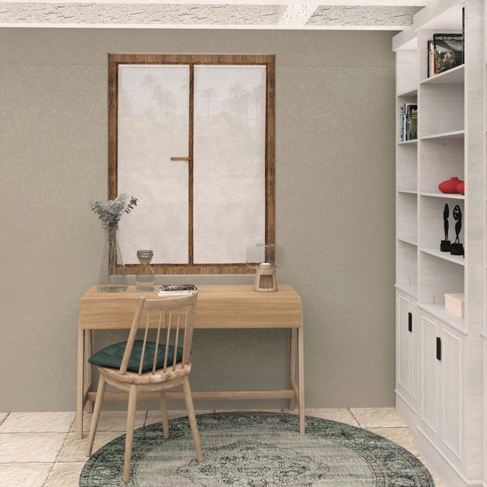 Pair of 60x160 Cm CELIA White Curtains, by Soleil d'Ocre