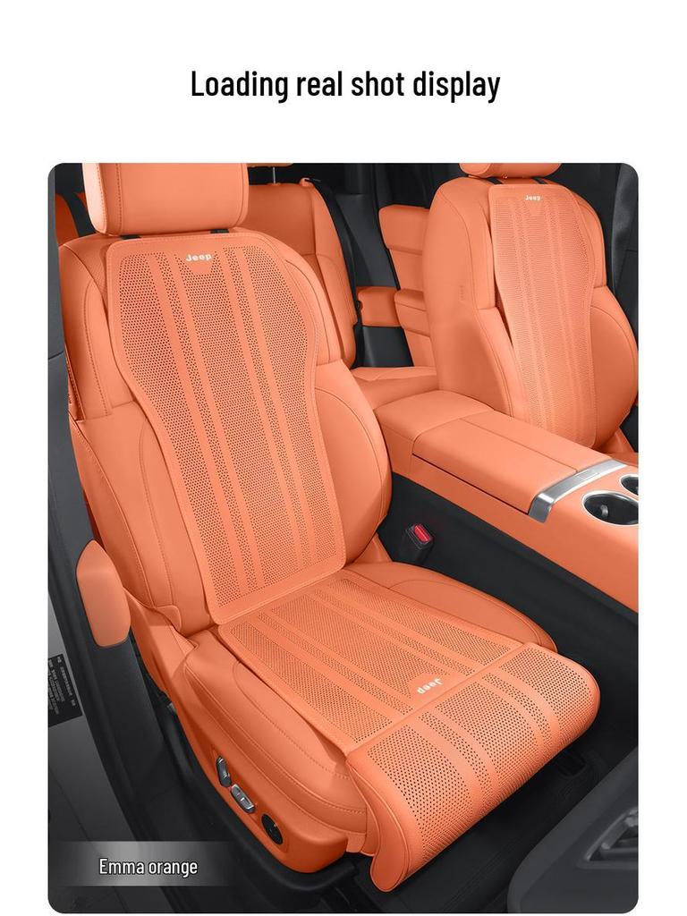 Jeep Wrangler, Cherokee, Compass Verlängerbares Sitzkissen mit Rückenlehne und Beinauflage.