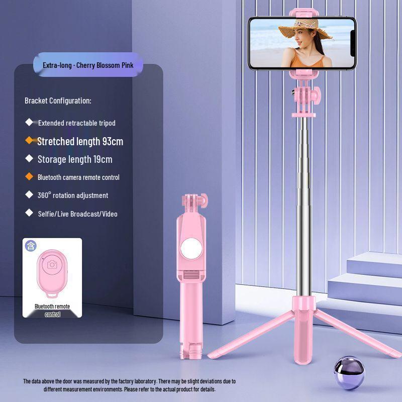 Universal Bluetooth Selfie Stick & Tripod for Android - Multifunctional Handheld Photography Accessory