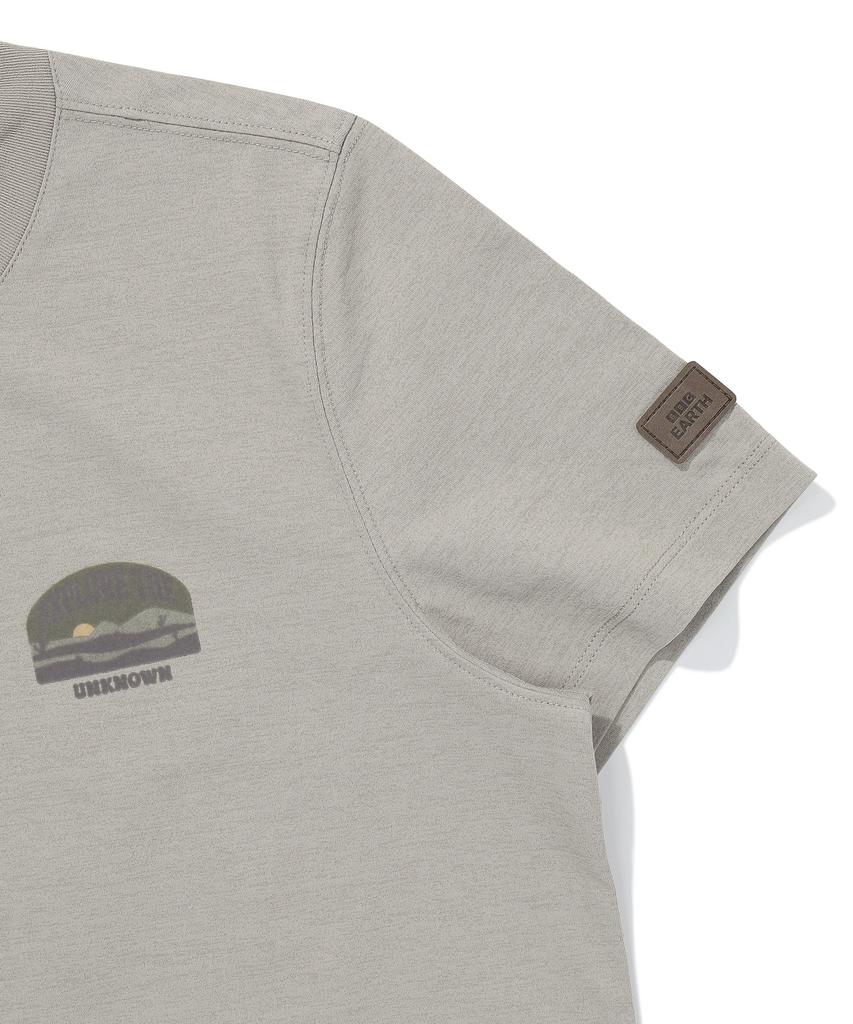 BBC EARTH Women'S Desert Policott T-Shirt Light Ash Grey
