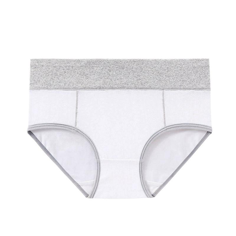 Women Large Size Mid-rise Panties Hip Lift Briefs