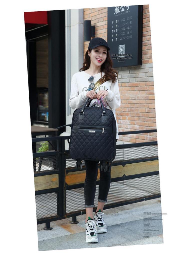 Oxford-Gewebe Handgepäck-Rucksack für Kurztrips - Unisex Trendige Reise- und Geschäftstasche