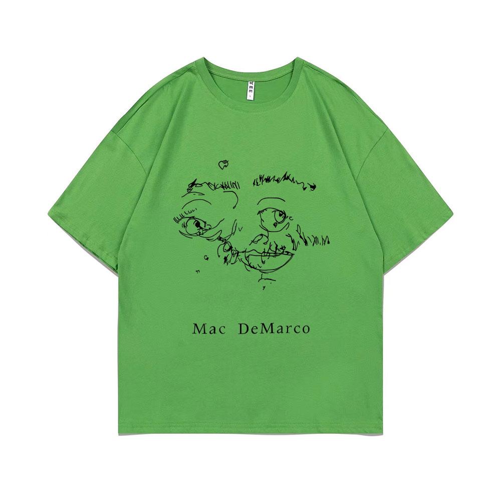 

Mac Demarco One Wayen G Album Graphic T-shirts Male Lndie Pop Rock Alternative Music Tshirt Unisex Women Fashion Oversized T Shirts 4XL