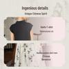 ASK JUNIOR Girls' Hanfu Style T-shirt & Pants Set
