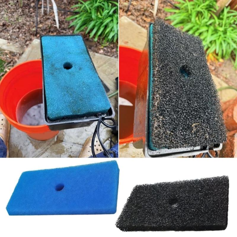 2 Paar Teichfilter-Schwammmedien für Filterbox 52231 und 52229 Effiziente Wasserreinigung