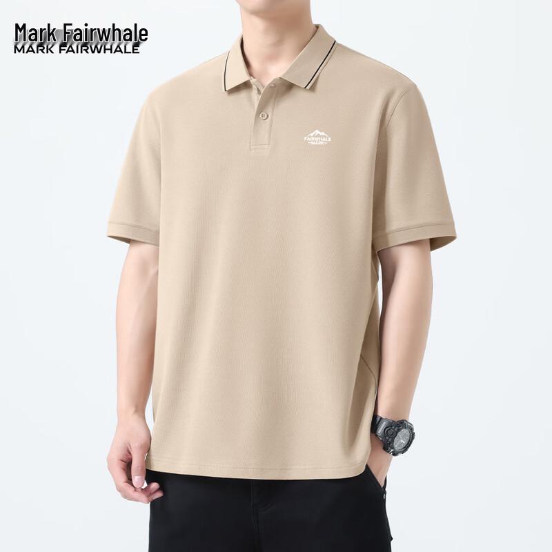 Mark Fairwhale Men s 2025 Summer Pique Polo Shirt L