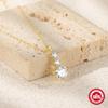 S925 Sterling Silver Classic Size Four-Claw Diamond Women'S Wedding Pendant Premium Necklace Wedding Bridal Accessories
