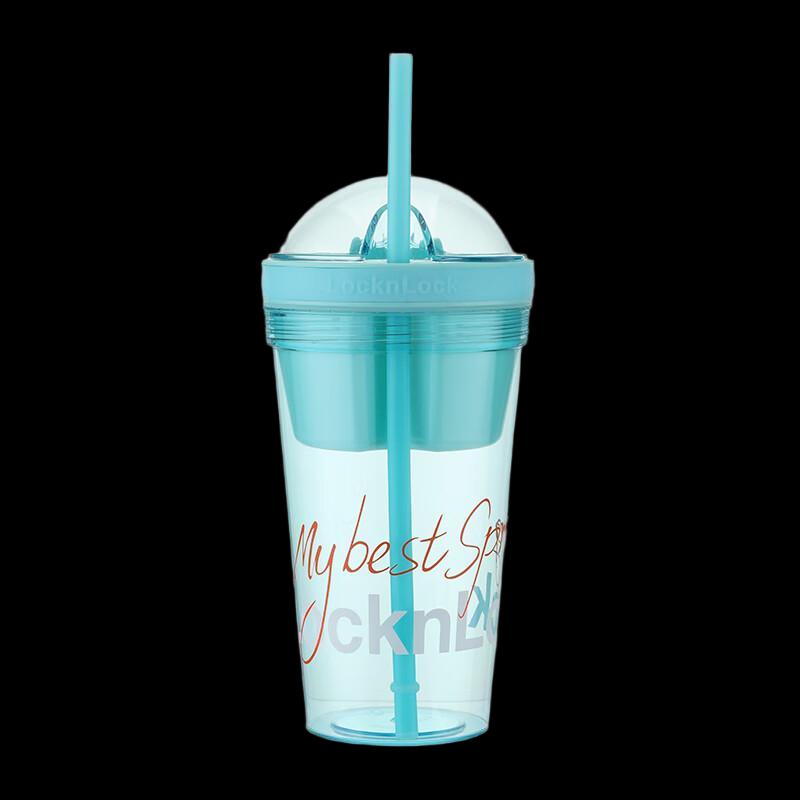 LOCKLOCK New Vitality Glass Straw Cup