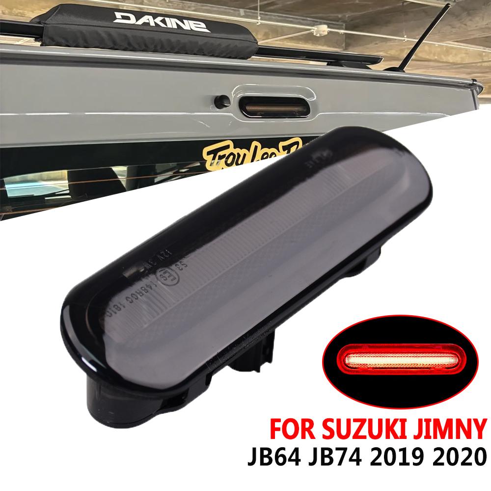 Car LED Brake Light Lamp for Suzuki Jimny JB64 JB74 - Rear Tail Light Center High Level Third Light Accessories Smoked Shell