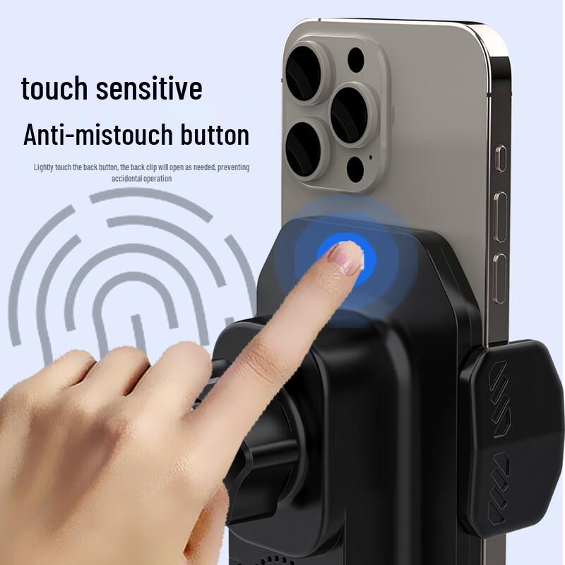 Auto Travel Wireless Car Charger Phone Mount