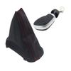 For VW VOLKSWAGEN Golf 6 MK6 DSG Gear Shift Knob Stick Pen Lever Shifter Gaiter Boot Collar Car Styling Accessories