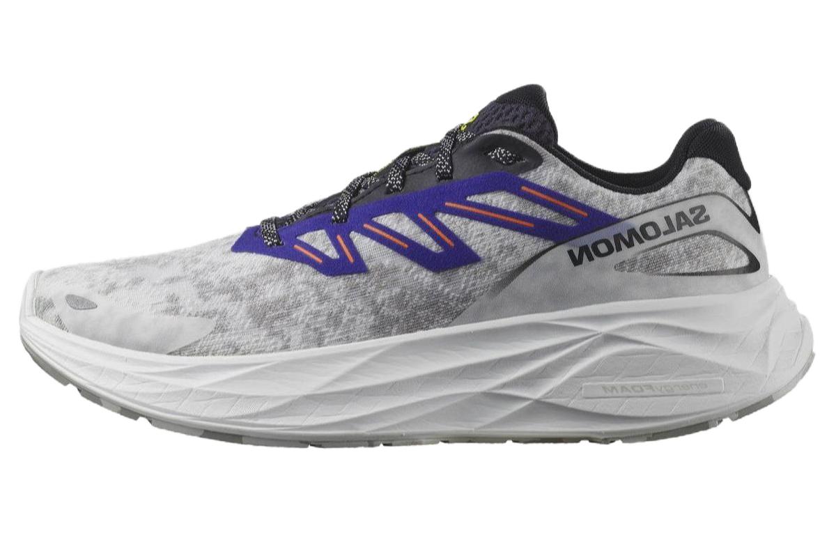 SALOMON Aero Glide Удобная амортизация Низкие беговые кроссовки Мужские Серый Синий 474270 44⅔