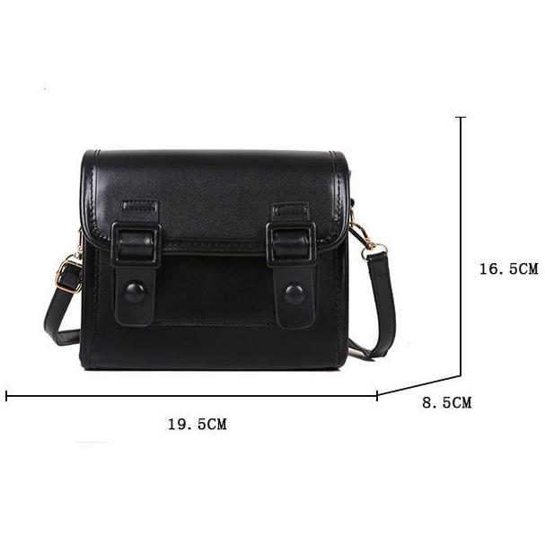 WTEMPO Casual Solid Color High Grade Retro Single Shoulder Bags Women Autumn Winter Versatile Elegant Crossbody Bags