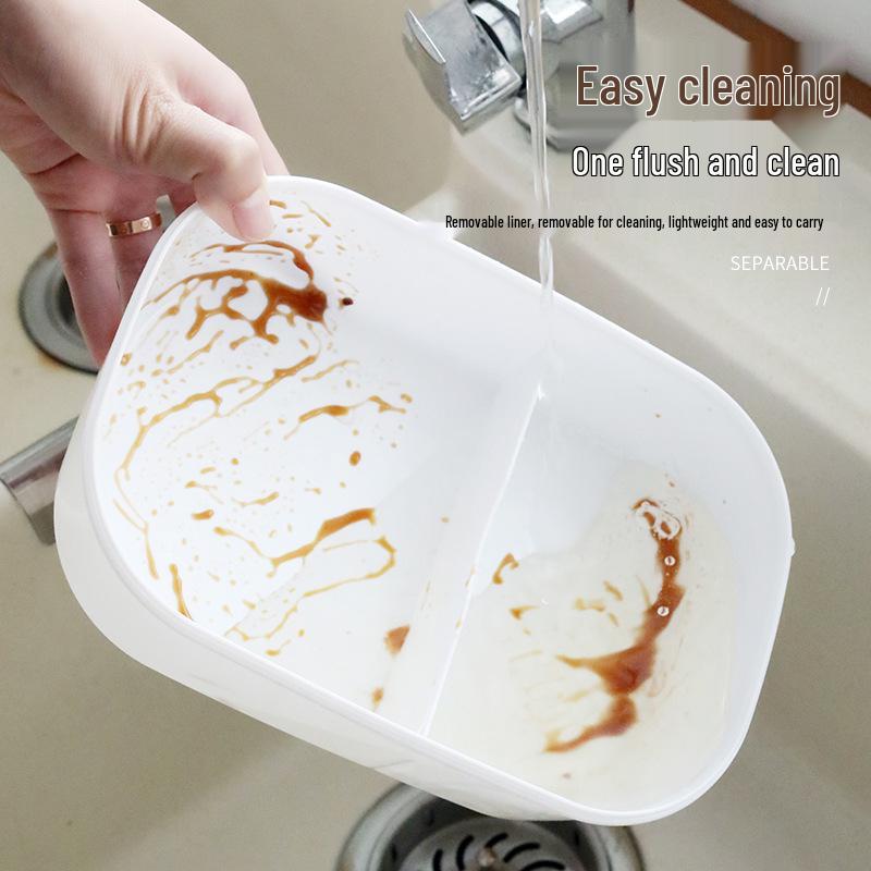 Portable Electric Heated Lunch Box for Home and Car Use with Plastic Inner Liner