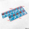 For Mitsubishi ECLIPSE CROSS body tail label 3D personalized car logo refit front hood emblem rear trunk mark car accessories UN1