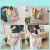 Stylish Colorful Canvas Tote Bag For Women Perfect For Casual Commuting And Daily Use