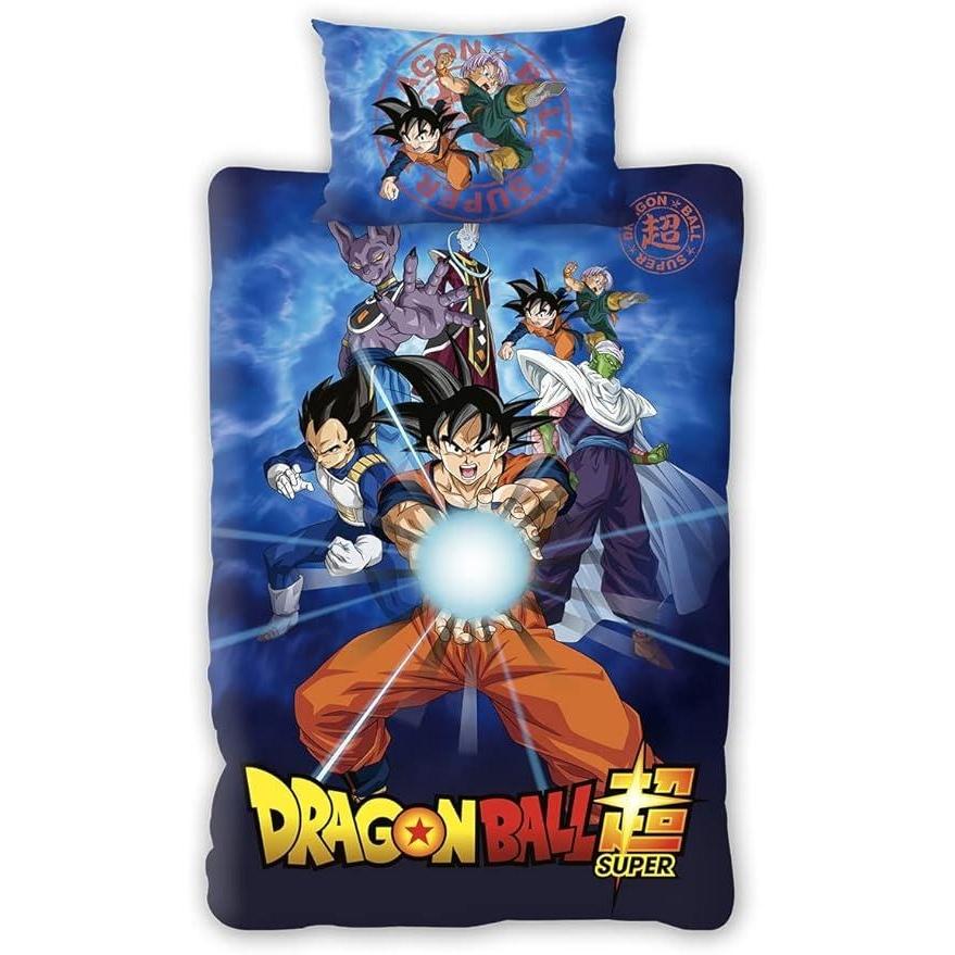 Dragon Ball Z Kamehameha Goku Reversible Duvet Set