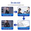 Zhonghaoyue Smart Dual-Screen Facial Recognition Visitor Terminal CN plug (adapter included)