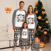 Halloween Tag Drucke Familie Passend Langarm Tops+Hosen Set Familie Passende Sets