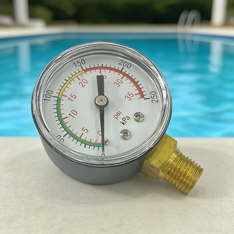 Swimming Pool Filter Sand Tanks Pressure Gauge With Colorful Dials For Easy Reading And Quality Plastic Construction