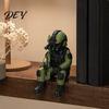 Collectible Military Figurine 3D Printed Soldier Desktop Figurine, Model, Miniature Action Figure Ornament for Home Office Car Decor And Lovers