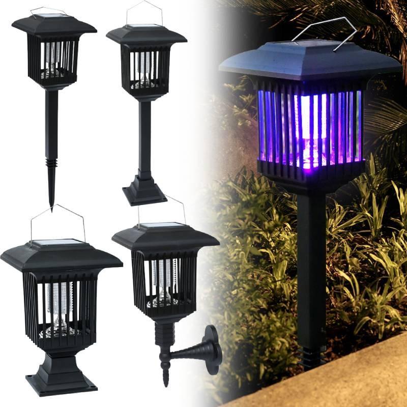 Mosquito Solar Handheld Killing Lamp Outdoor Wall Mounted Floor Standing Light