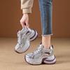 Daddy shoes super fire 22 spring and autumn new retro mesh sneakers small thick soles increase