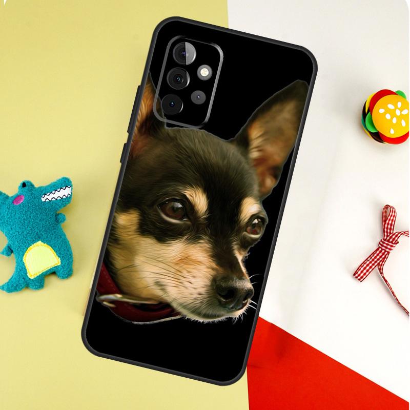 Chihuahua Dog For Samsung Galaxy A55 A35 A15 A54 A34 A14 A53 A33 A13 A05 A06 A16 A22 A32 A52 Phone Case