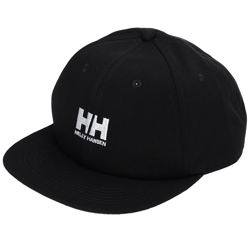 

[Helly Hansen] cap HH logo twill cap 100% cotton american hook unisex HC92435 black Free size
