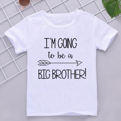 Funny I'm Going To Be A Big Brother Again Kids Brother Matching Clothes  T-Shirt For Boys Kids Clothes