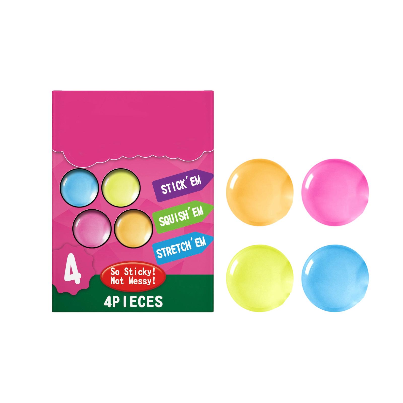

Gradient Flour Ball Pinching Music Slow Stress Relieving Toy Soft Rubber Squeezing One Size