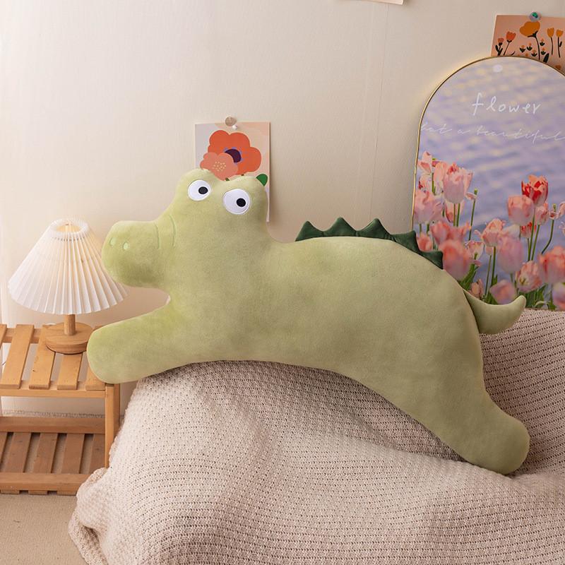 Cute Fox Crocodile Elephant Cat Cartoon Animal Designs Soft Plush Pillow Lumbar