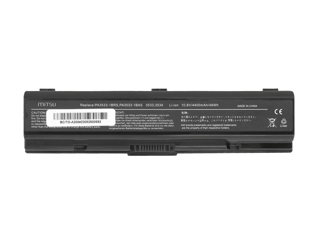 Pa3534U-1Brs Battery For Toshiba A200 A300 L300