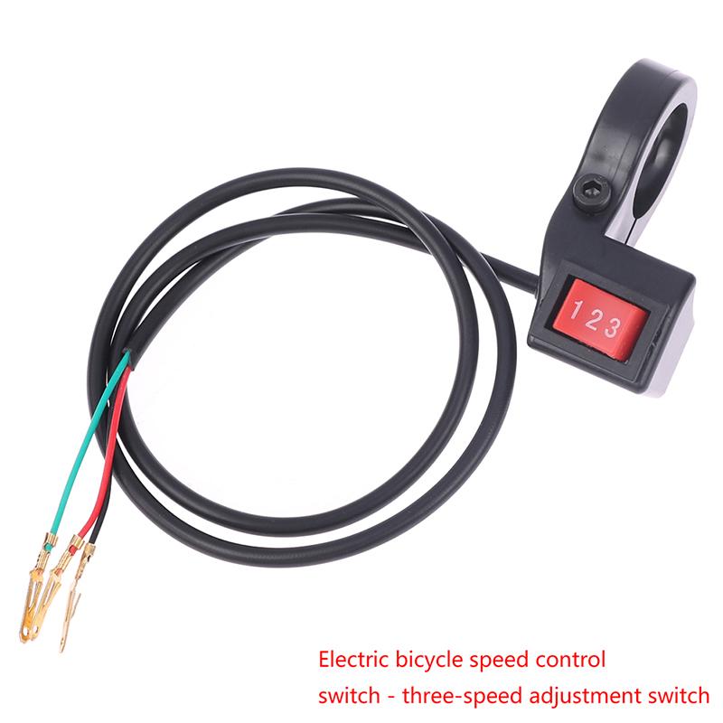 Electric 3 Speed Module Handlebar 3 Gears Switch Shift For Motorcycle E-Bike