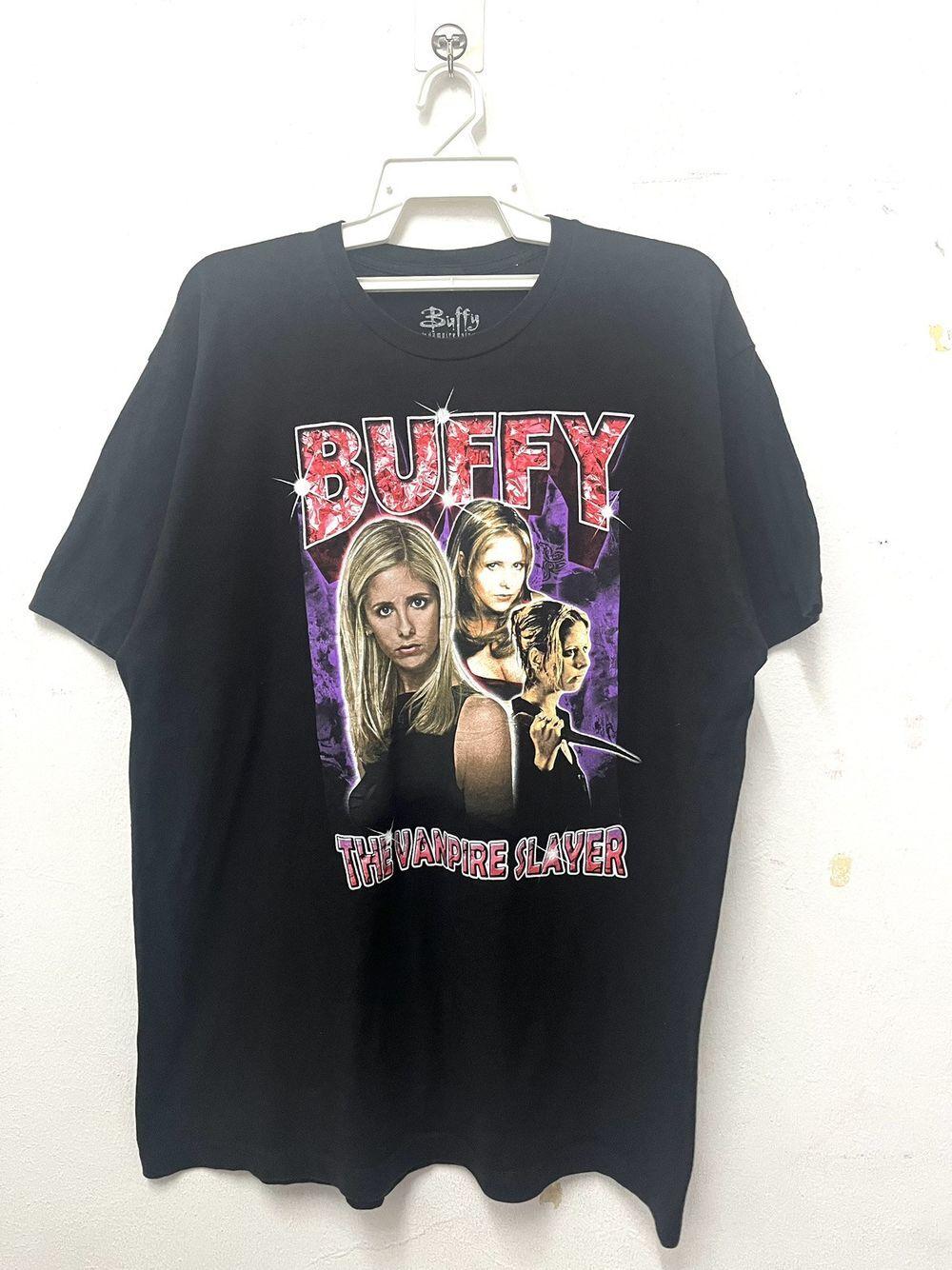 Buffy The Vampire Slayer Movie Horror Black Unisex T-shirt Reprint KH9651 XL