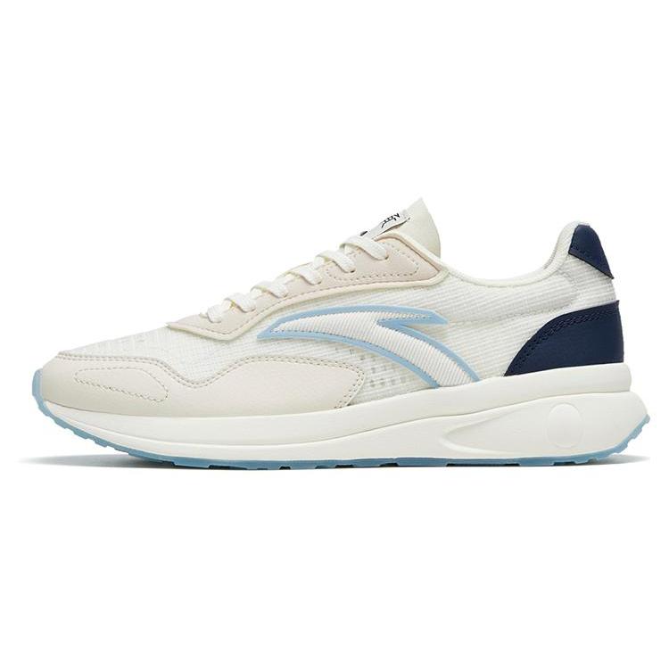 

Anta Life Collection Abrasion Resistant Breathable Low top Sports Casual Shoes Women s White Gray Blue 122328871-1 37.5