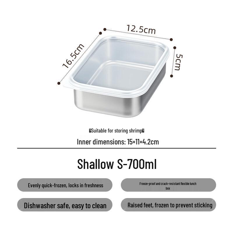 316 Stainless Steel Food Storage Container