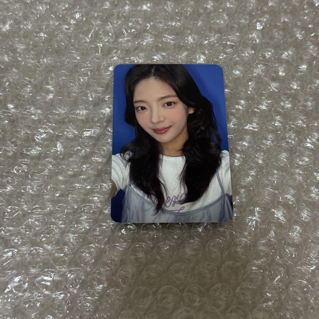 

[USED] ITZY makestar face-to-face winner exclusive trading card rear